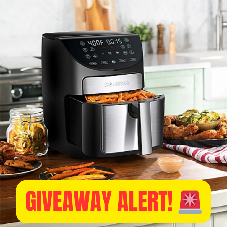 Gourmia Air Fryer Giveaway & Review
