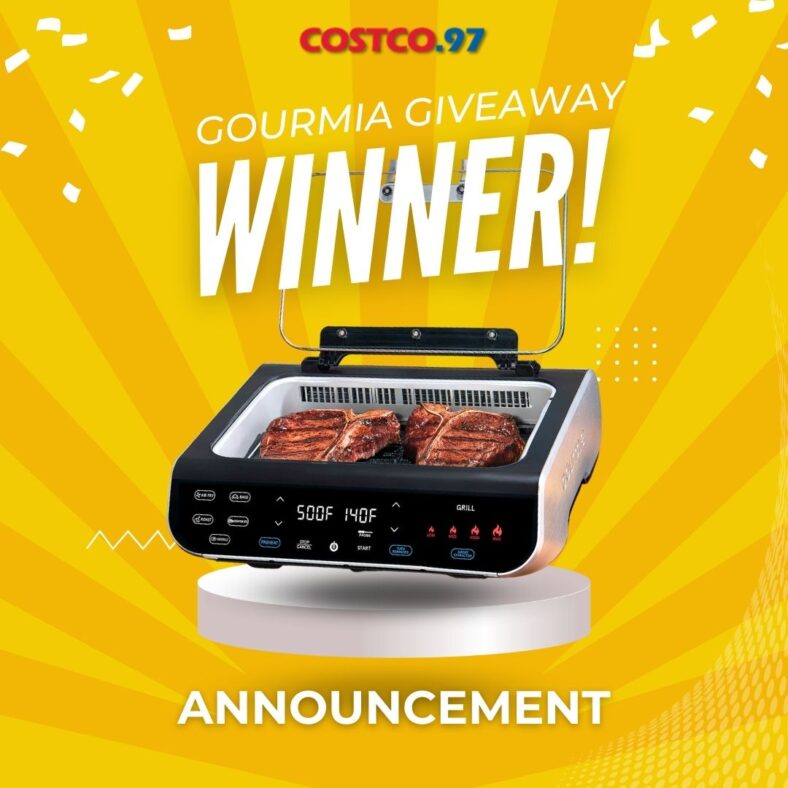 Gourmia FoodStation Giveaway Winner