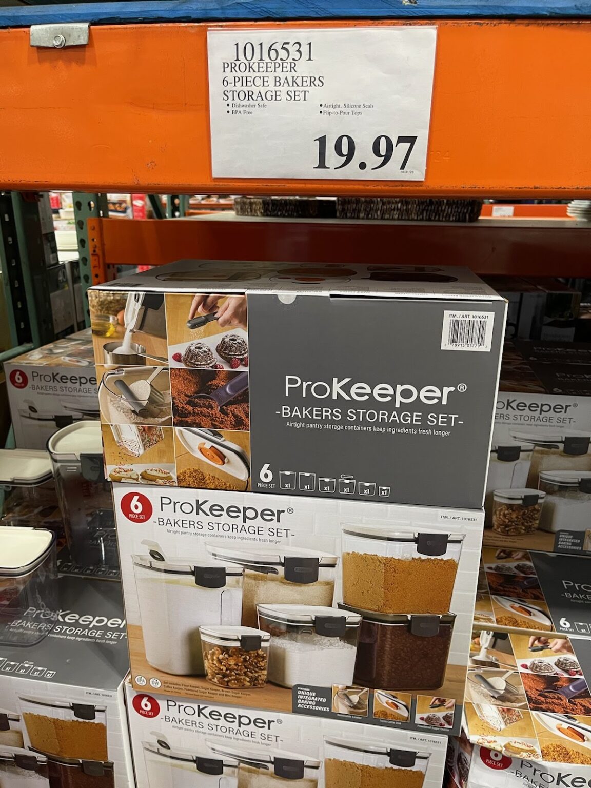 ProKeeper 6Piece Bakers Storage Set