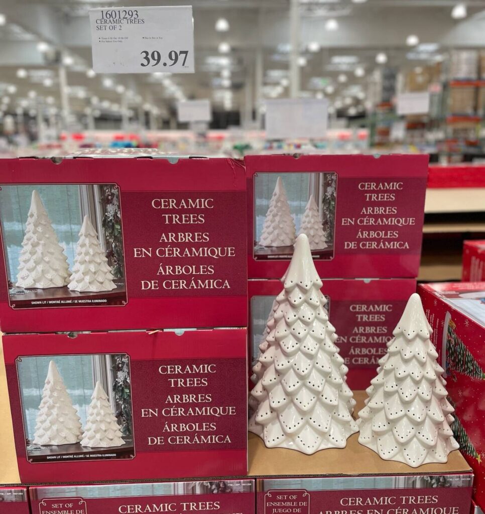 Ceramic Trees Set of 2