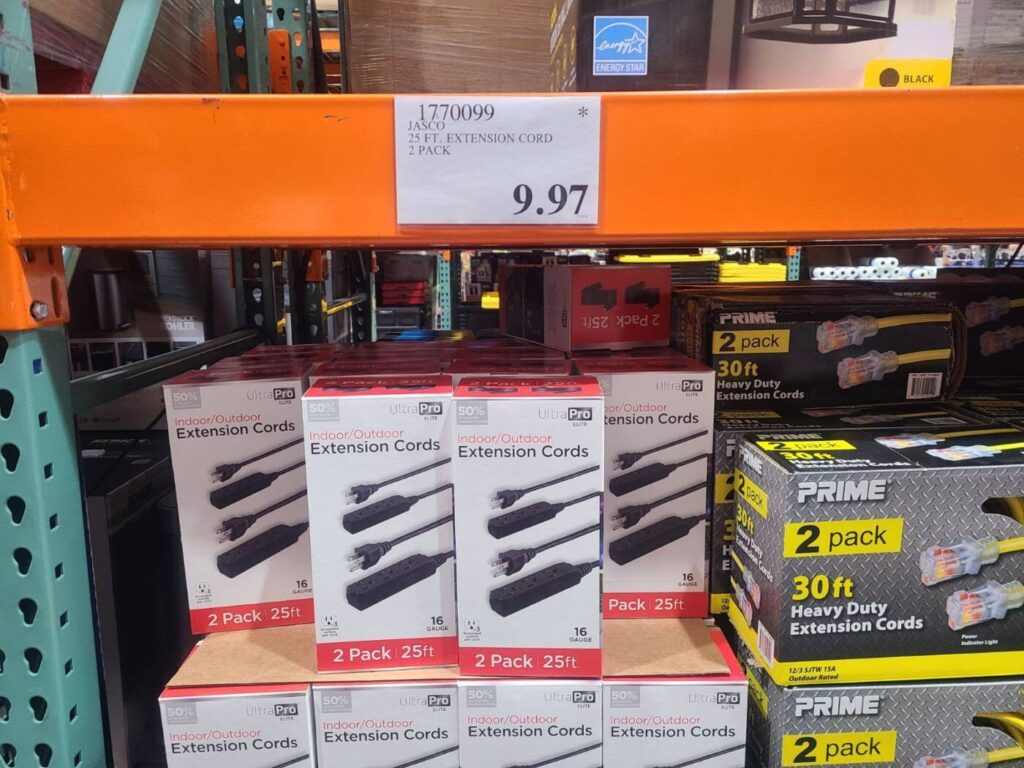 Jasco 25ft Extension Cord 2Pack