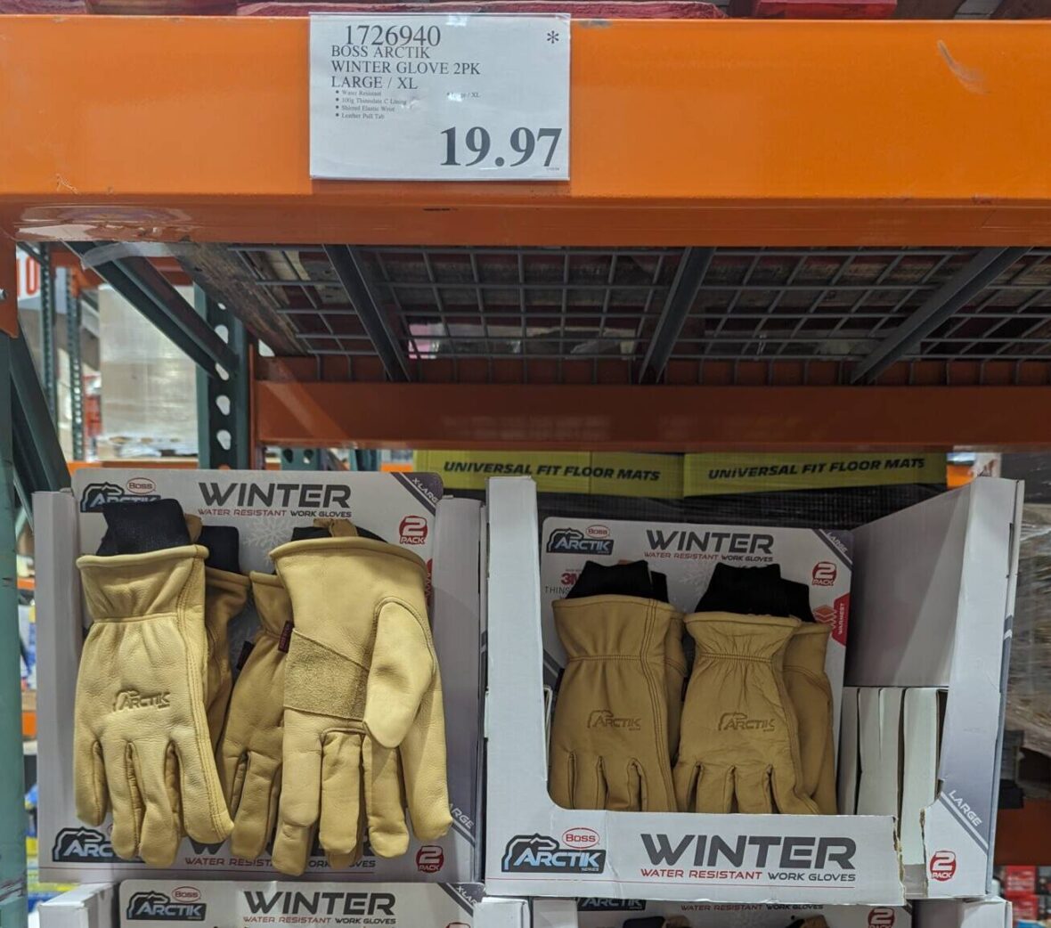 Boss-Arctik-Winter-Glove-2pk-LargeXL-1726940-Livermore, CA