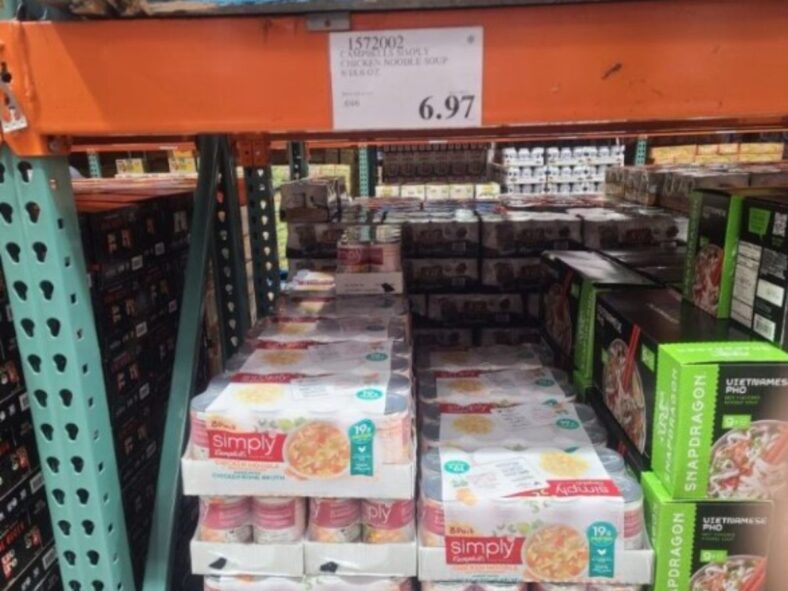 Campbell&rsquo;s Simply Chicken Noodle Soup Costco97
