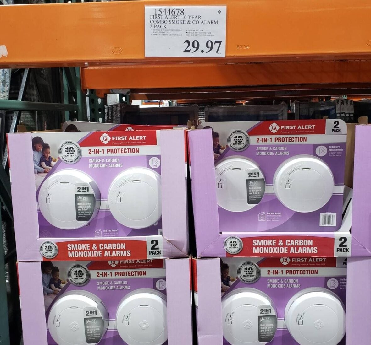 First-Alert-Combo-Smoke-Carbon-Monoxide-Alarm-2pk-1544678-Tempe-AZ