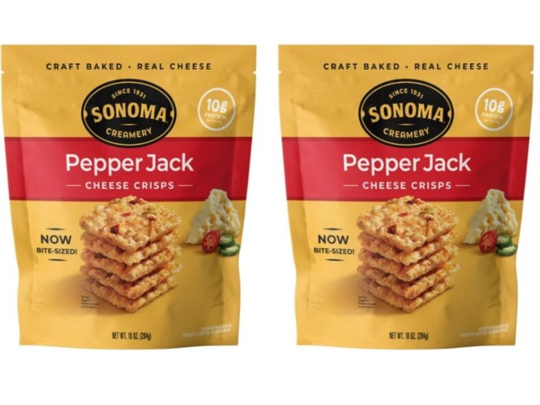 Sonoma Creamery Pepper Jack Crisps Costco
