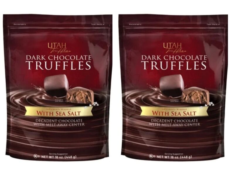 Utah Dark Chocolate Truffles Costco