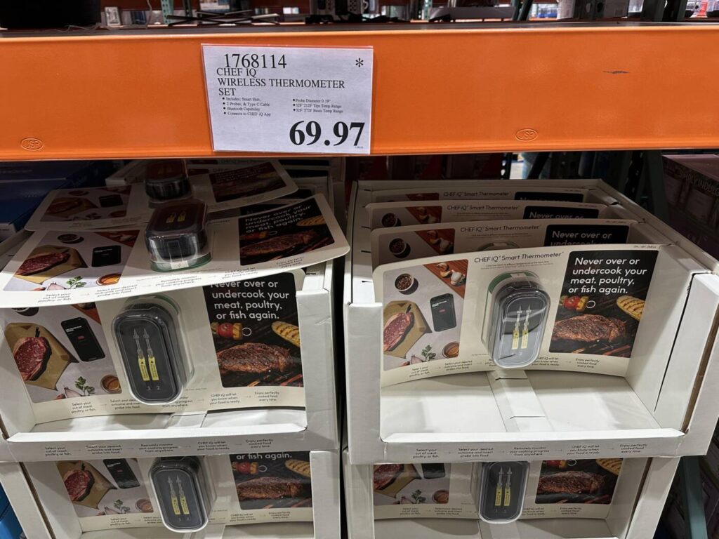 Chef iq wireless thermometer set costco97
