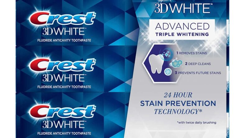 crest 3d white toothpaste