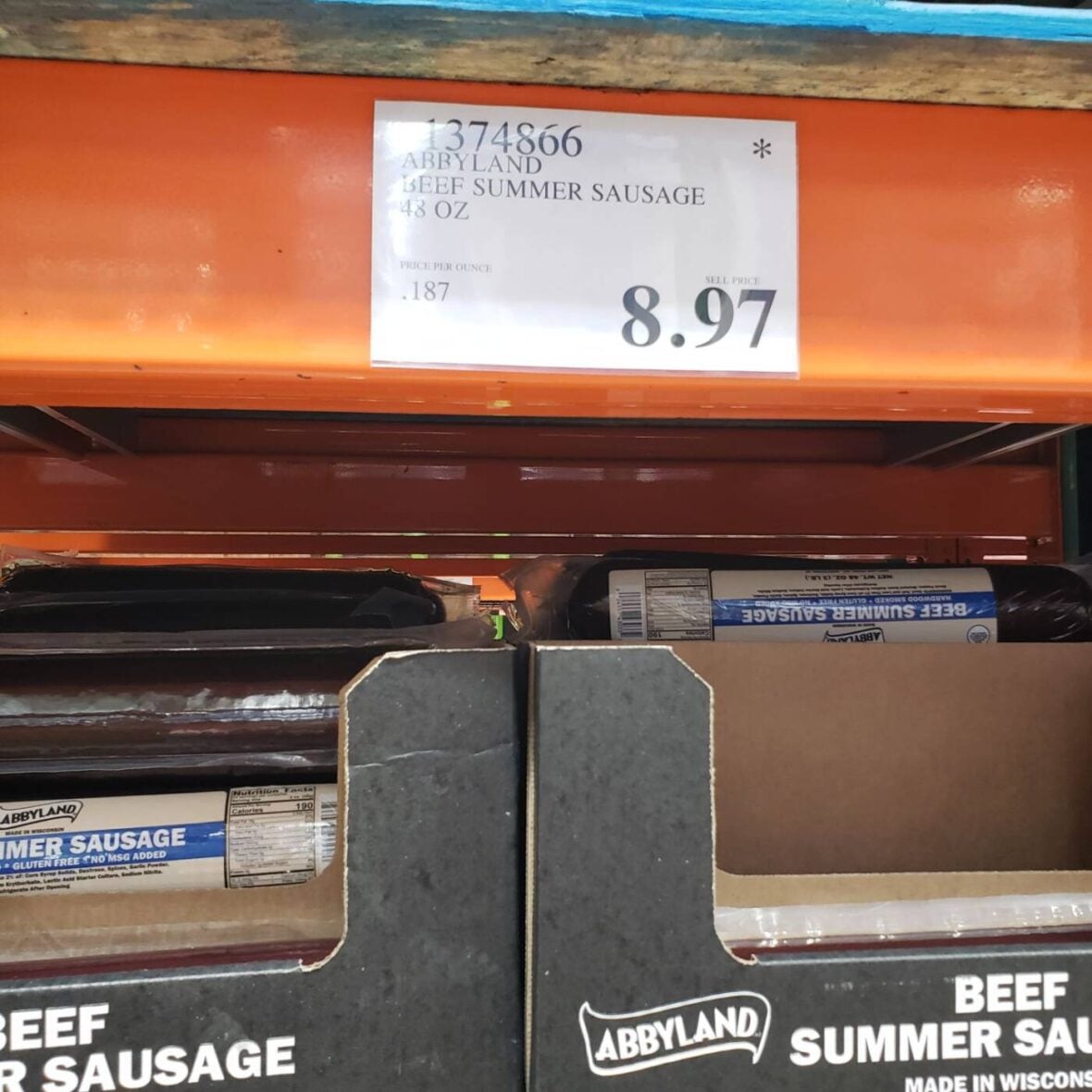 Abbyland Beef Summer Sausage-1374866-Tuczon, AZ