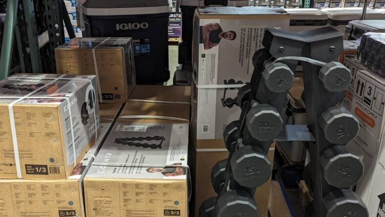 Centr-12-sided-210-lb-Rubber-Dumbbell-Set-1654571-Hoover, AL