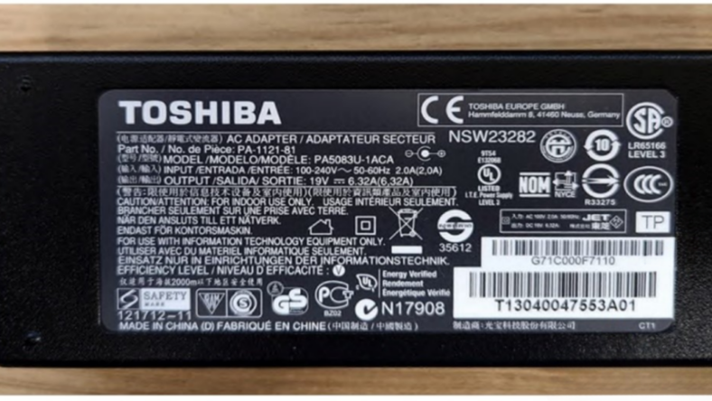Costco-Recall-Toshiba-Laptop-AC-Adapter