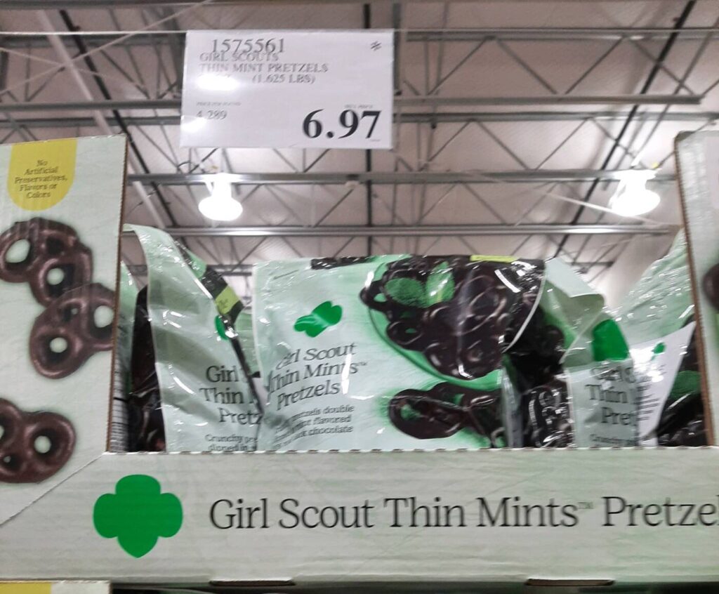 Girl Scouts Thin Mint Pretzels