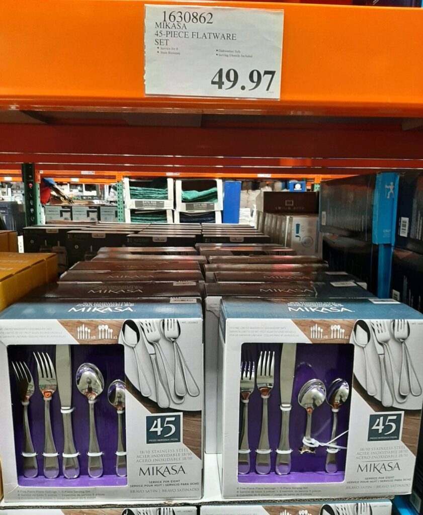 Mikasa 45pc Flatware Set