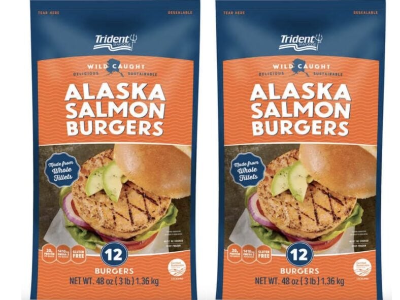 Trident Alaska Salmon Burgers Costco