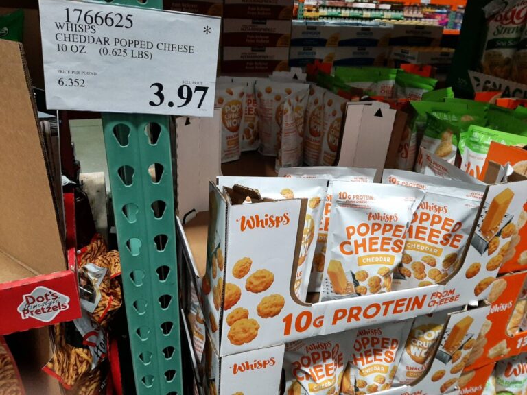 Whisps Cheddar Popped Cheese