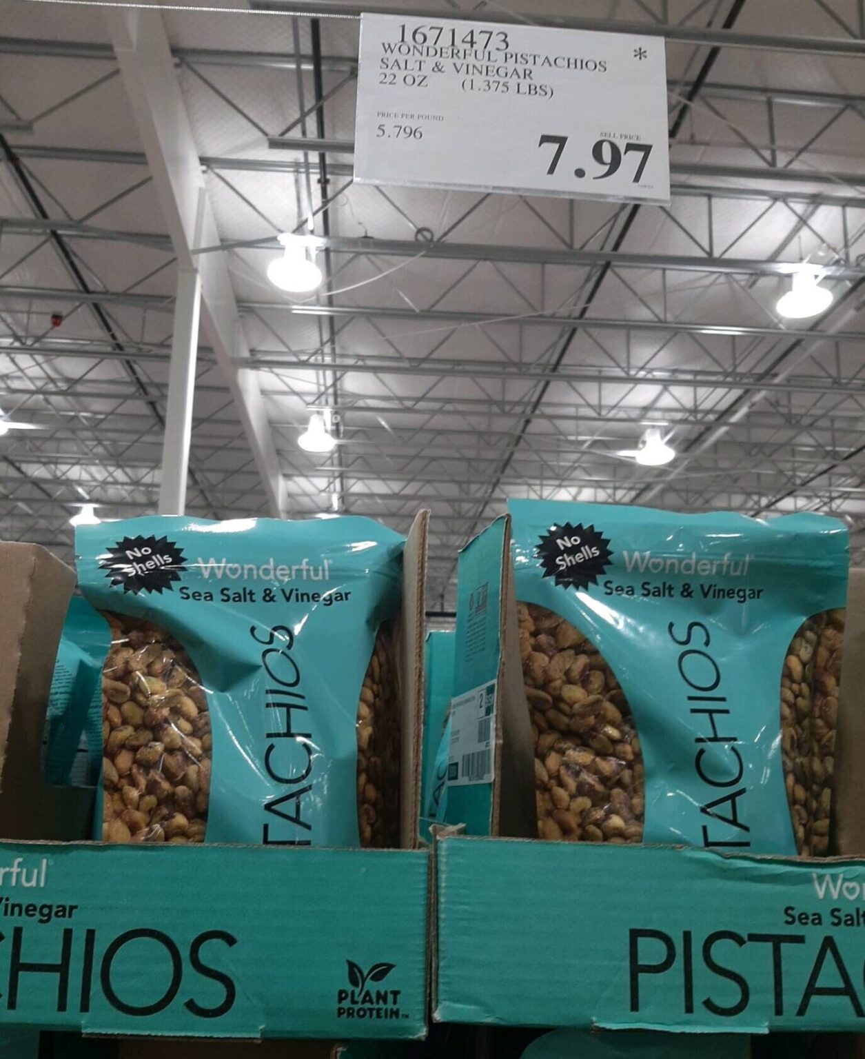 Wonderful Pistachios Salt and Vinegar 22oz