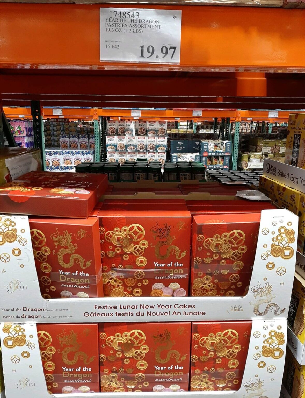 Year of the Dragon Pastries Assortment