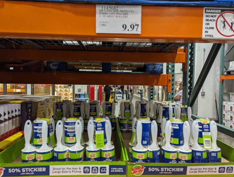 3M Consumer Products Jumbo Lint Rollers 5/95 Sheet Rollers