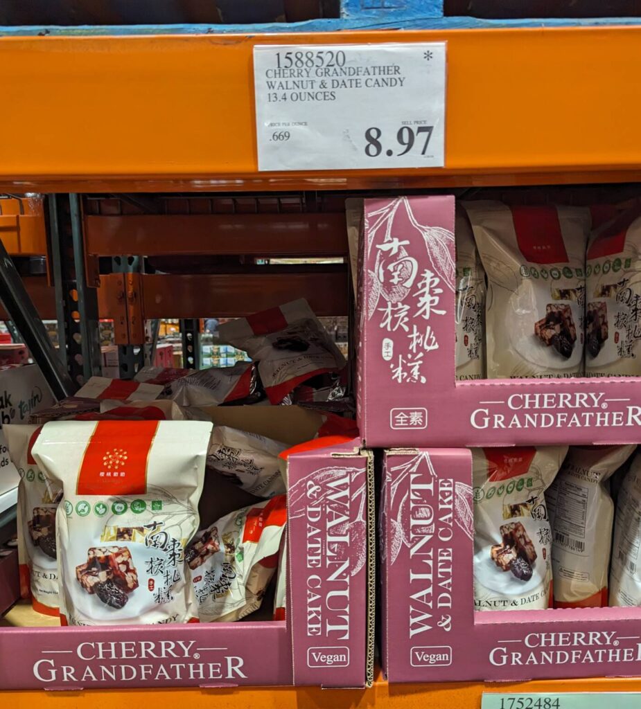 Cherry Grandfather Walnut and Date Candy