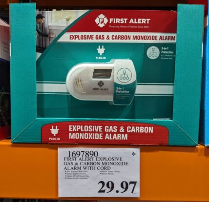 First-Alert-Explosive-Gas-and-Carbon-Monoxide-Alarm-with-Cord-1697890-Concord, CA