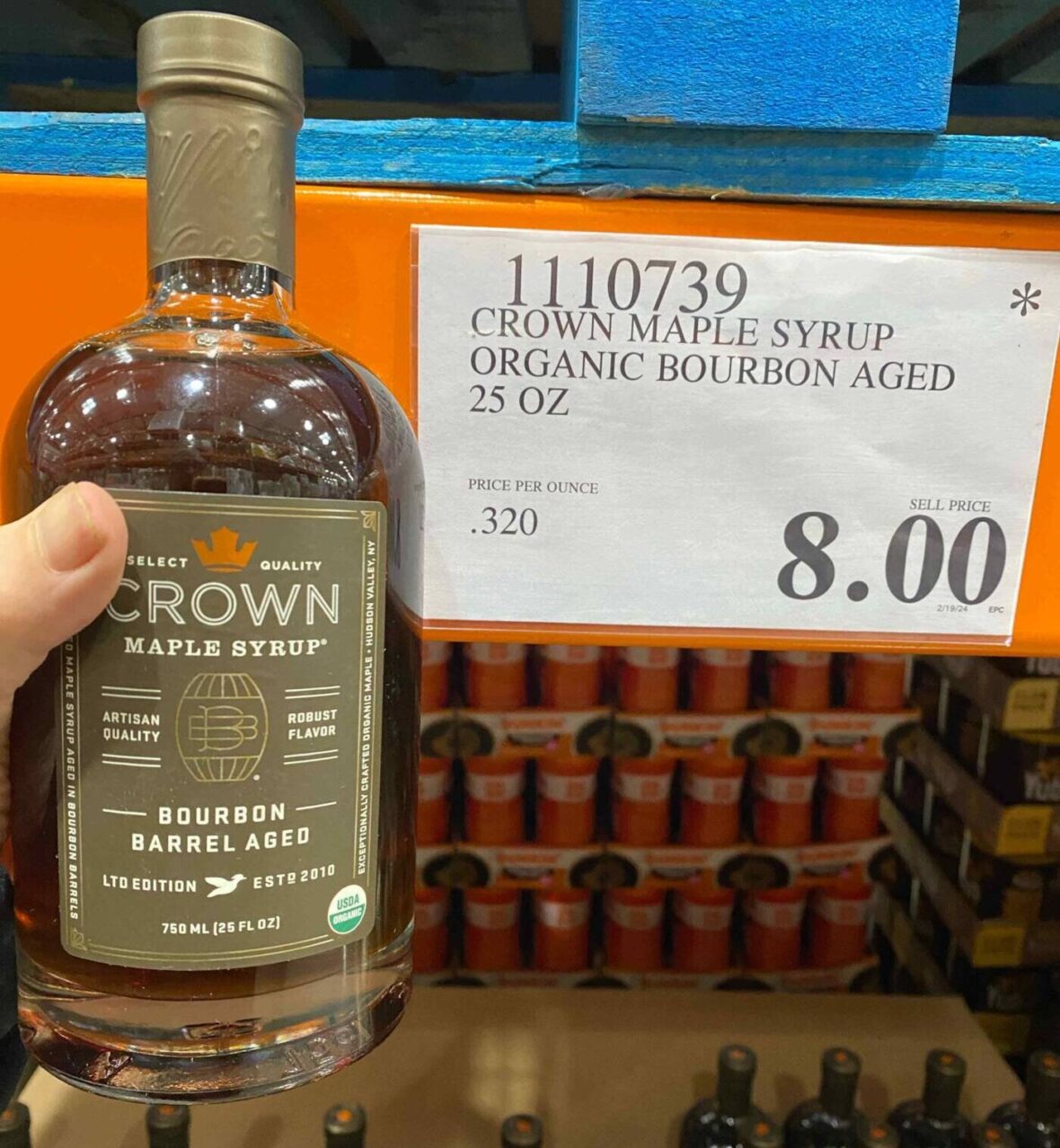 Organic-Crown-Maple-Bourbon-Barrel-Aged-Syrup-1110739-Inglewood, CA