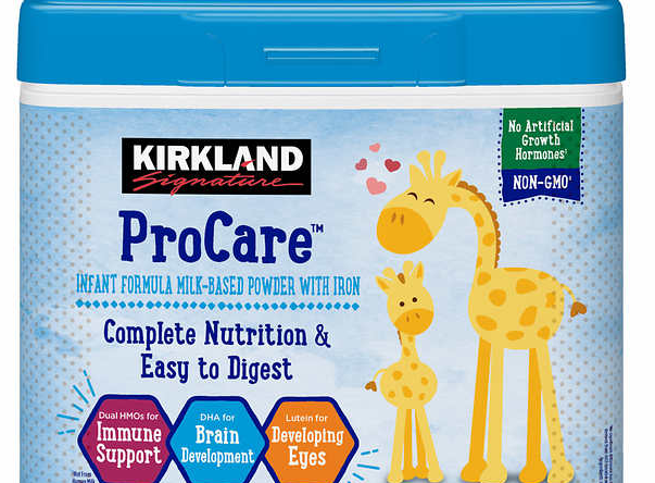 Kirkland Signature Perrigo Infant Formula, Costco