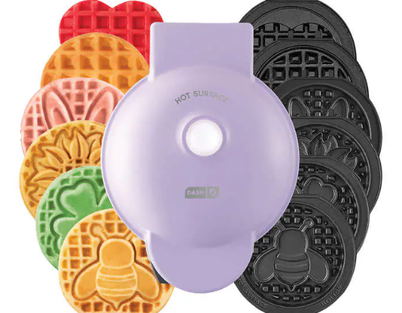 Easter, Spring Waffle Maker Removable Plates, Costco