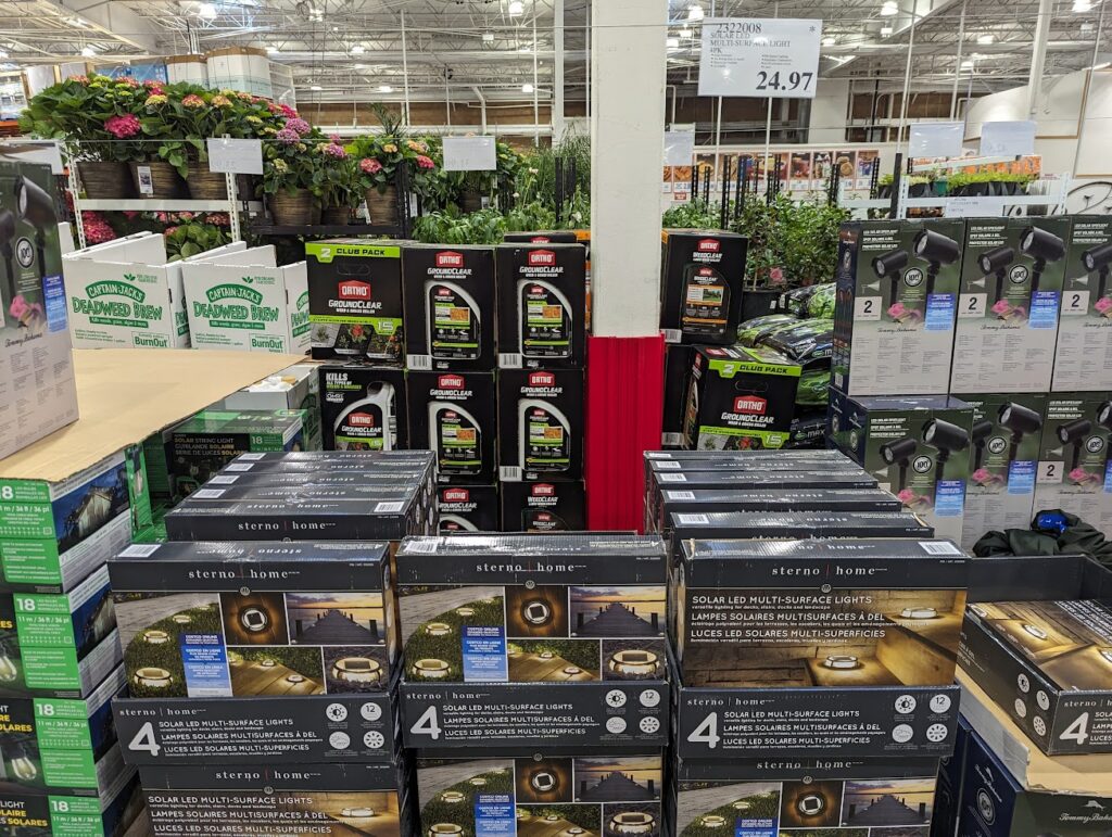 Sterno Home Solar LED MultiSurface Light 4pack