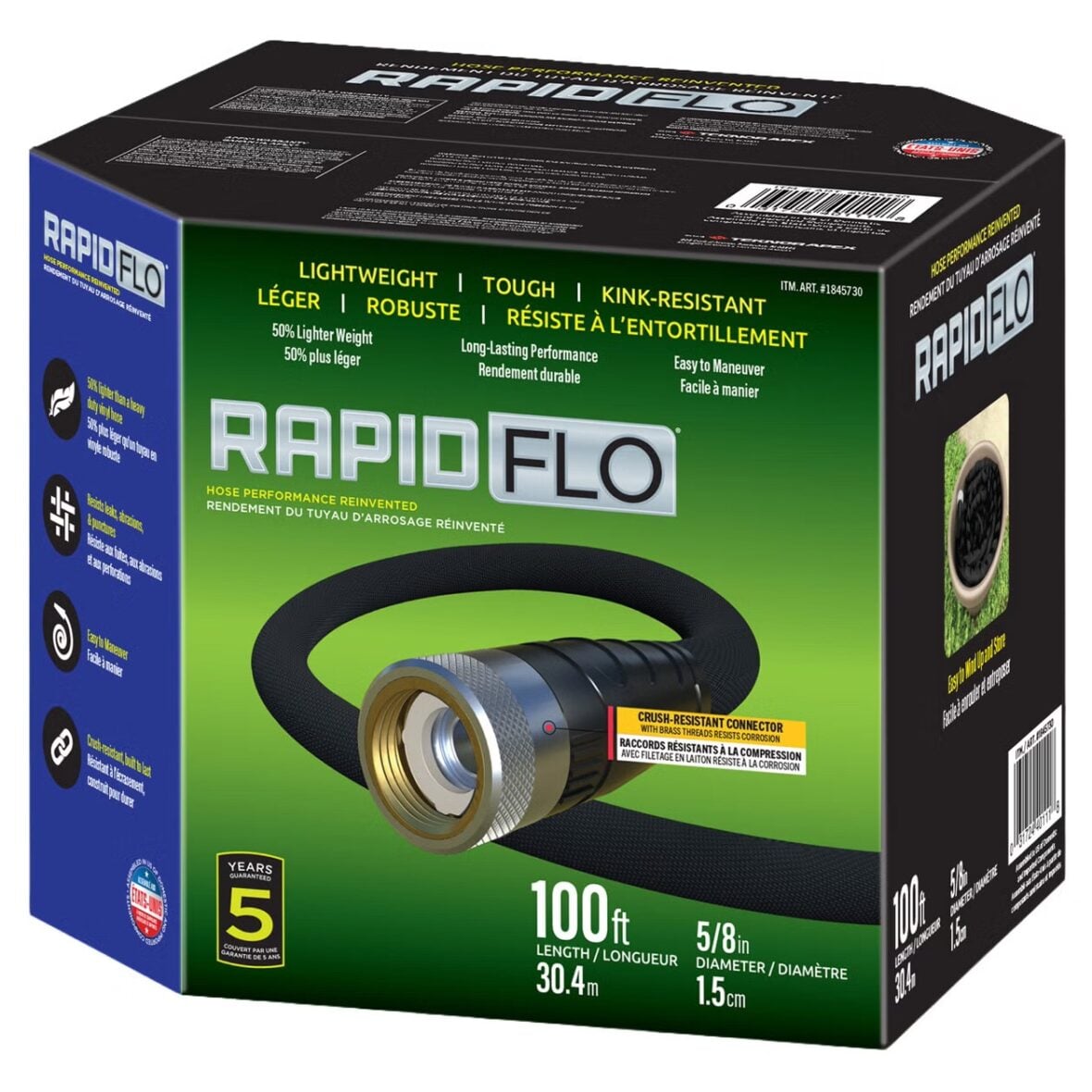 Teknor Rapid Flo Compact Garden Hose