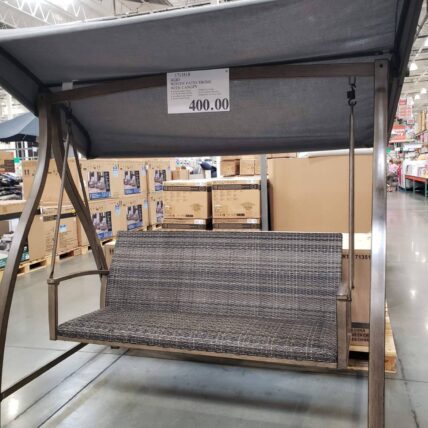 AGIO-Woven-Patio-Swing-with-Canopy-1713518-Pacoima, CA