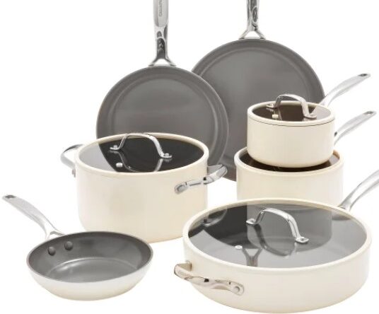 GreenPan Cookware 11 Piece, Costco