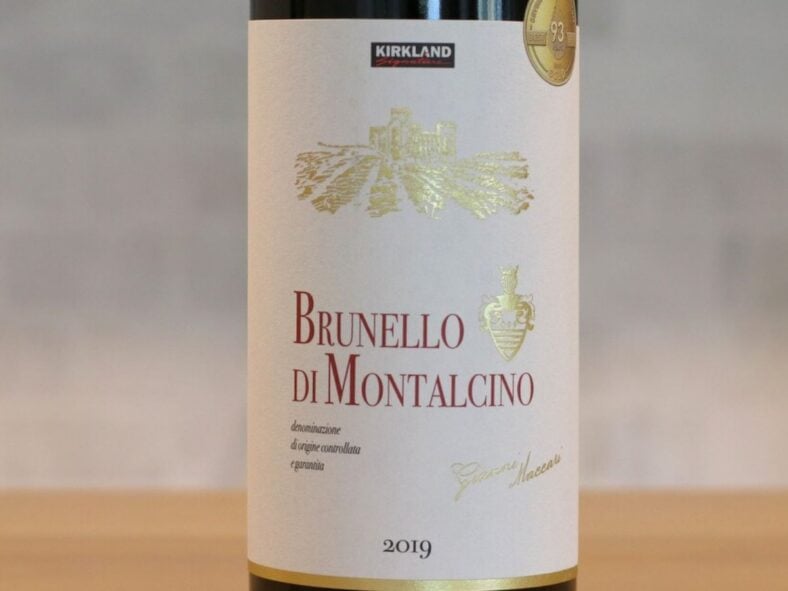 Kirkland Signature Brunello di Montalcino DOCD Reverse Wine Snob