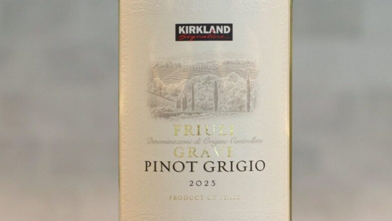 Kirkland Signature Friuli Grave Pinot Grigio Reverse Wine Snob
