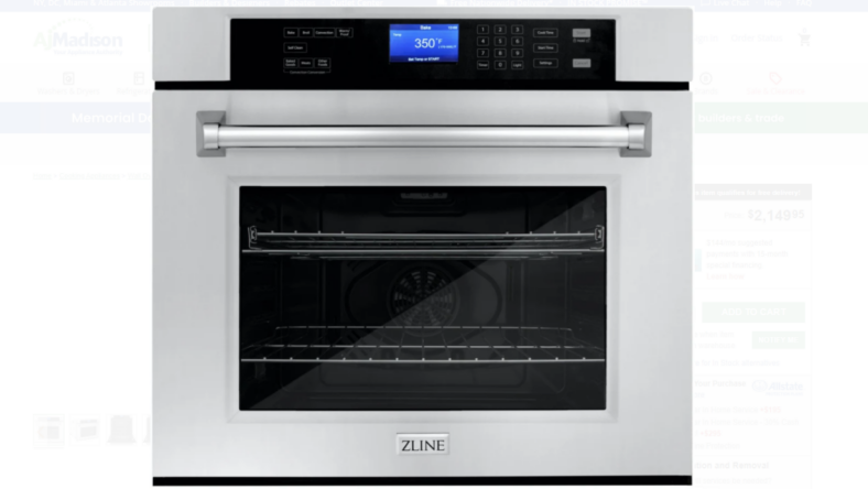 Recall-Zline-Wall-Oven