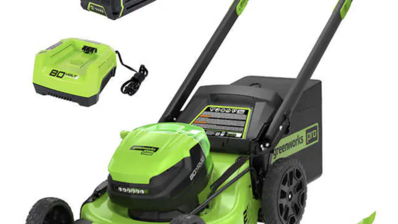 Costco lawn equipment: Greenworks Self-propelled mower