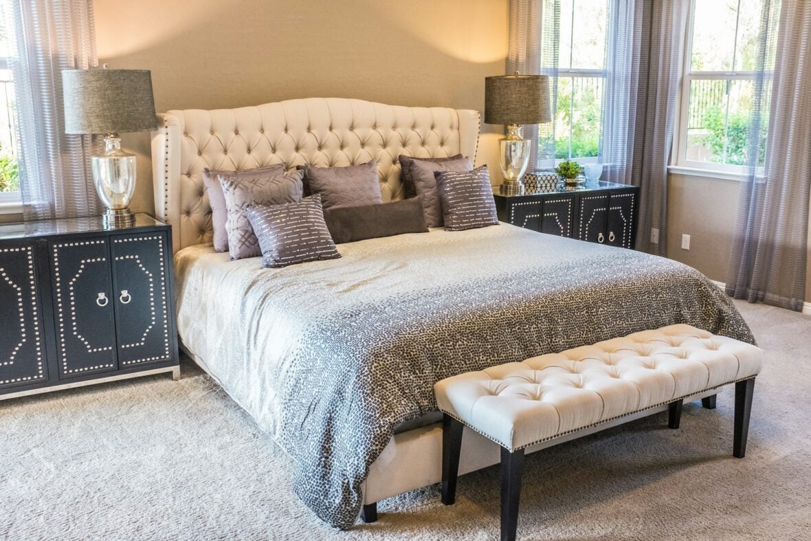 made bed