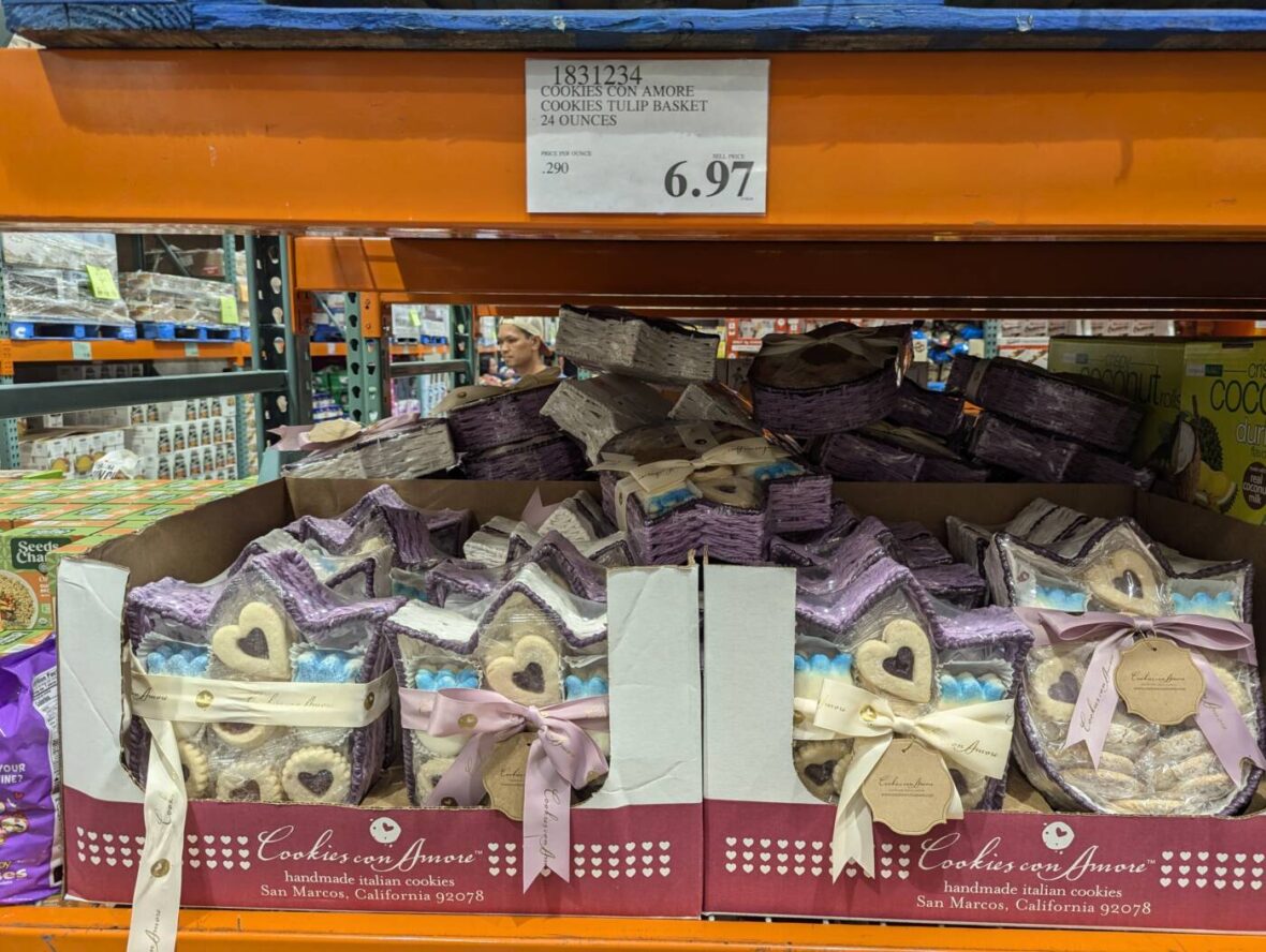 Cookies-Con-Amore-Cookies-Tulip-Basket-24oz-1831234-Concord, CA