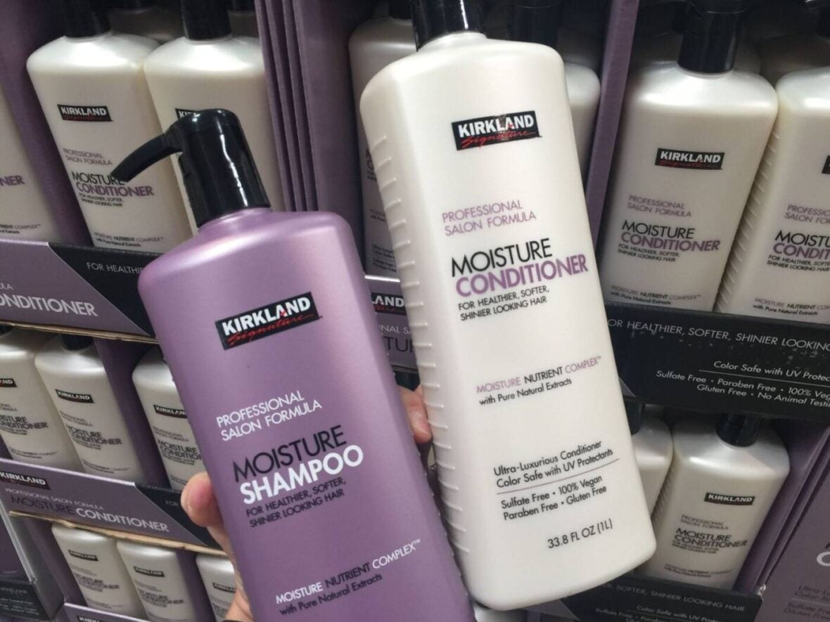 Kirkland Shampoo and Conditioner, Costco