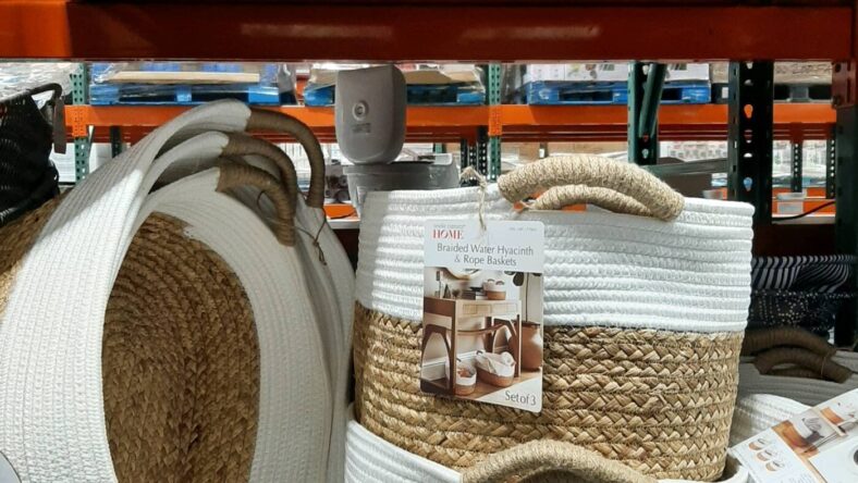 Seville-Classics-Braided-Water-Hyacinth-and-Rope-Baskets-3pc-Set-1770642-Owings Mills, MD