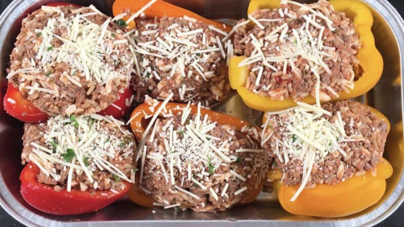 Costco beef-stuffed bell peppers