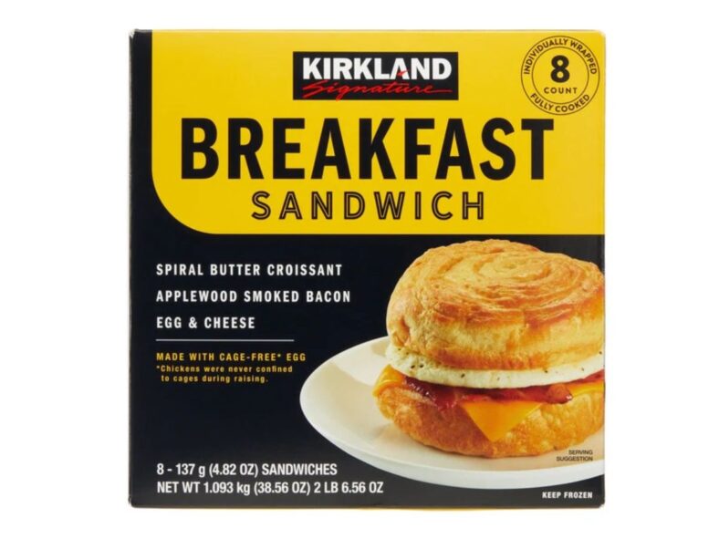 Kirkland Breakfast Sandiwch Costco Instacart