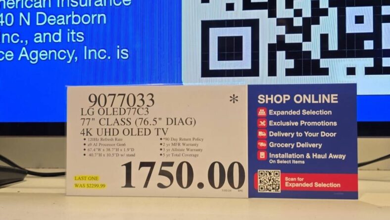 LG-OLED-77C- 77-4K-UHD-OLED-TV-9077033-Kirkland, WA