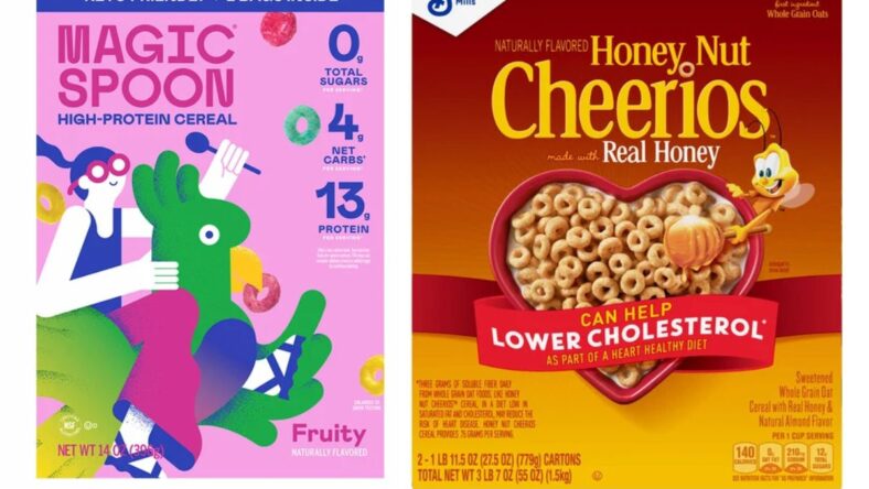 Magic Spoon and Honey Nut Cheerio Cereal Costco Instacart