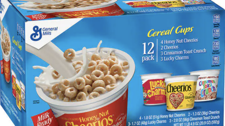 Costco dorm essentials: General Mills cereal variety pack