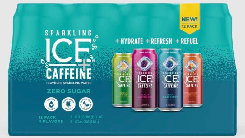 best Costco sparkling water deals: Sparkling Ice with Caffeine sparkling water