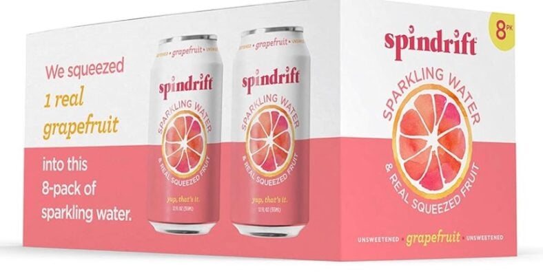 Spindrift Lemonade Sparkling Water, Costco