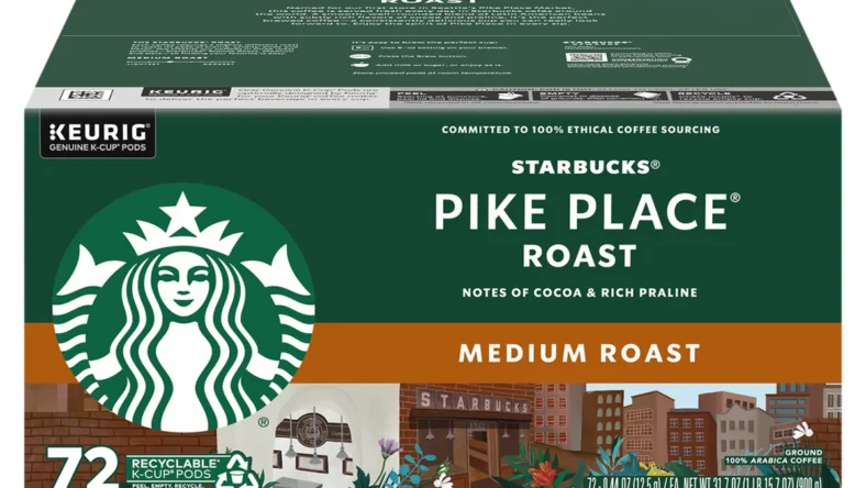 Starbucks Pike Place Medium Roast K-Cup,