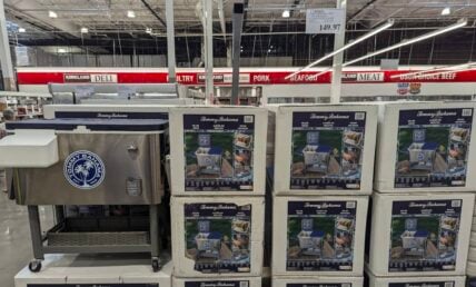 Tommy-Bahama-100QT-Stainless-Steel-Rolling-Patio-Cooler-1740606-Livermore, CA