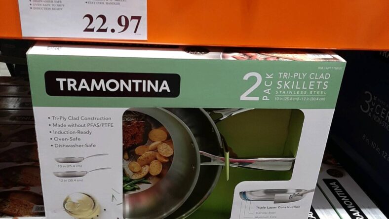 Tramontina-Tri-ply-Stainless-Steel-Skillets-2pc-1758107-Owing Mills, MD