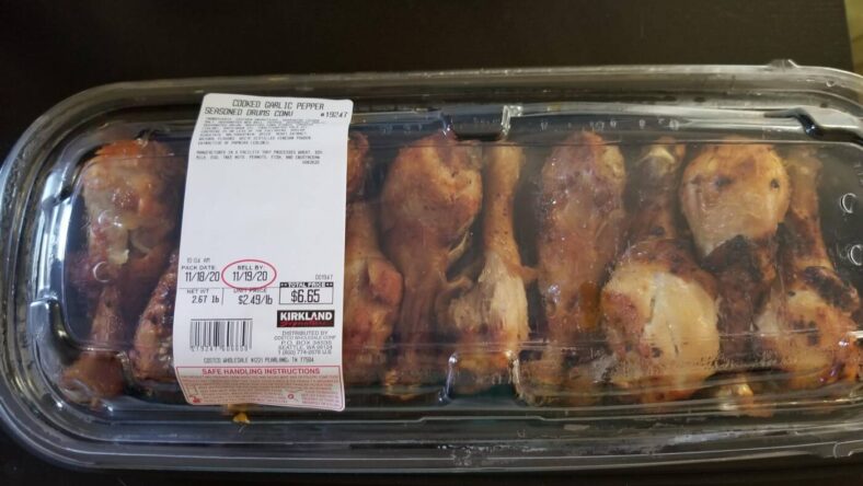 Costco garlic pepper drumsticks